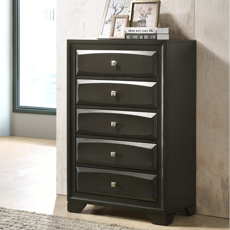 Antique Gray Gauch Dresser