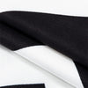 Black/White Geoff Outdoor Square Pillow Cover (Set of 4)