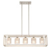 Gerberoy 5 - Light Dimmable Kitchen Island Square / Rectangle Chandelier