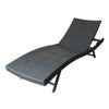 Gerson Outdoor Wicker Reclining Chaise Lounge 7210