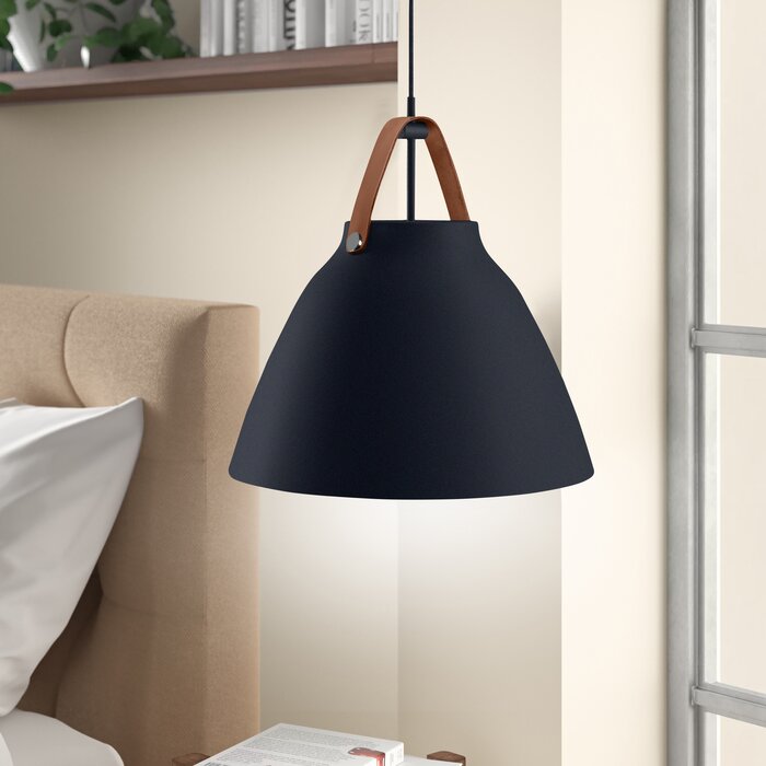 17.75" H x 19" W x 19" D Gianni 1 Light Single Dome Pendant
