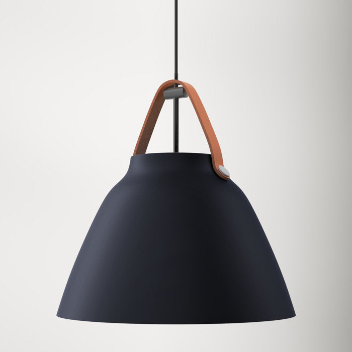 17.75" H x 19" W x 19" D Gianni 1 Light Single Dome Pendant