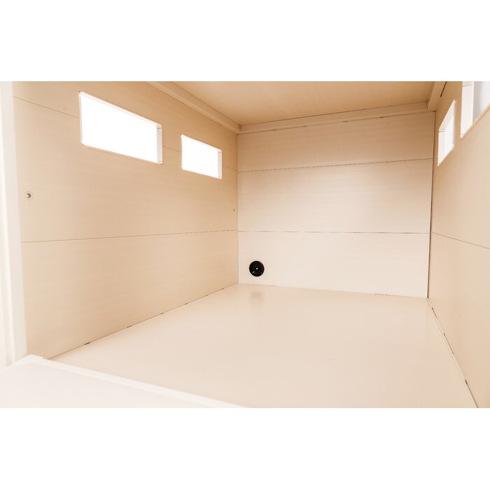 Antique White Ginny Litter Box Enclosure #J13