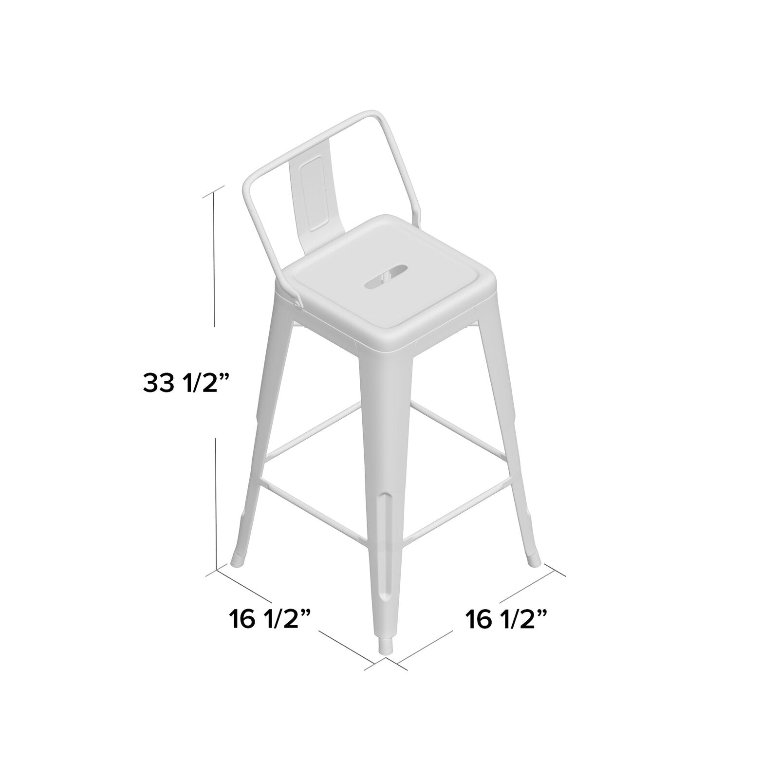 Black Glenn 26" Counter Stools (Set of 4) K7053
