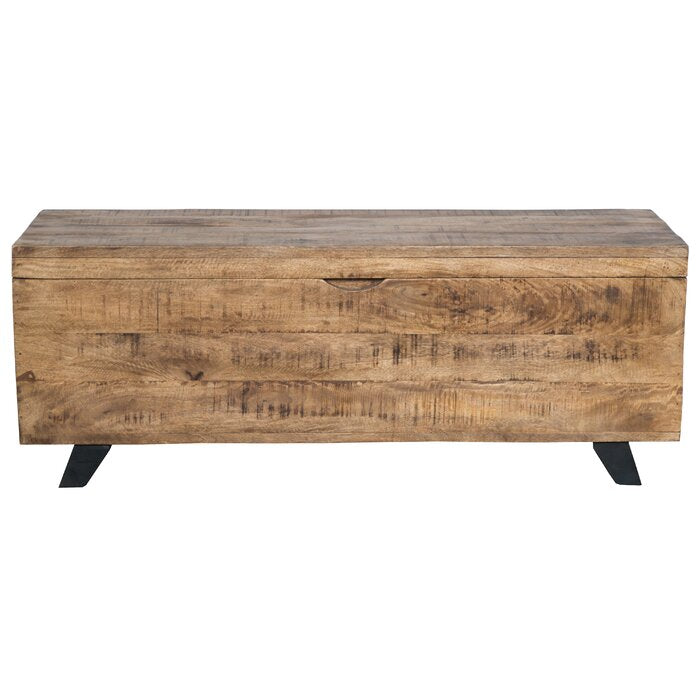 Glenns Solid Wood Lift Top Sled Coffee Table with Storage #J19
