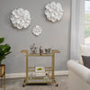 White/Gold Flower Wall Décor 2290