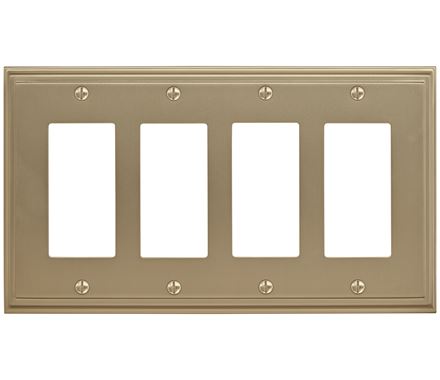 4 Rocker Wall Plate