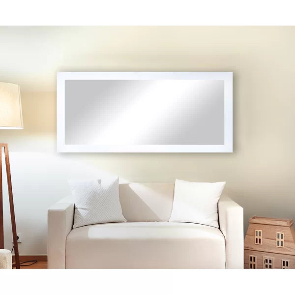 71" x 32" White Gollu Mirror