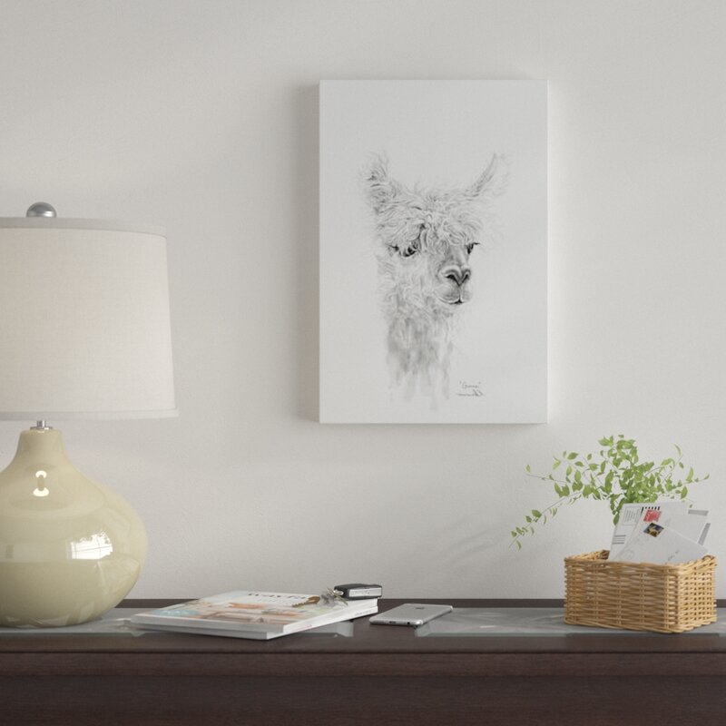 18" H x 12" W x 0.75" D Grace by Kristin Llamas - Unframed Gallery-Wrapped Canvas Giclée on Canvas
