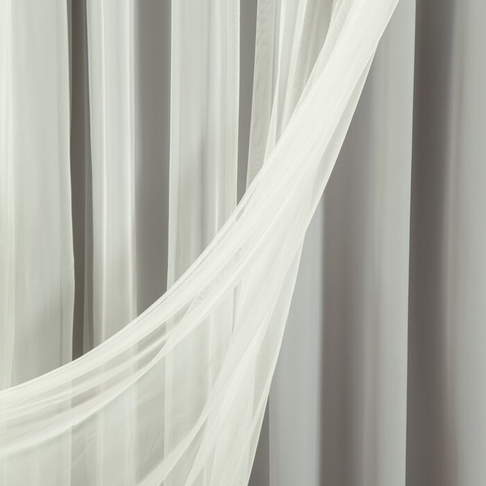 80" W x 84" L Granados Polyester Blackout Curtain 4 Panels