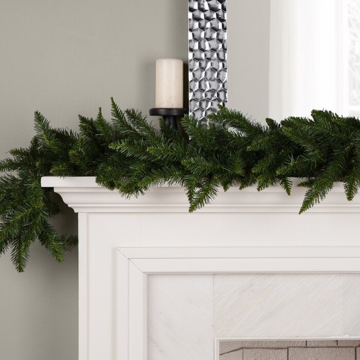 9' H x 12" W Grand Teton Artificial Camdon Fir Garland, (Set of 2)