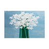 Paperwhites Light Blue/Green Area Rug 2'x3' EE202