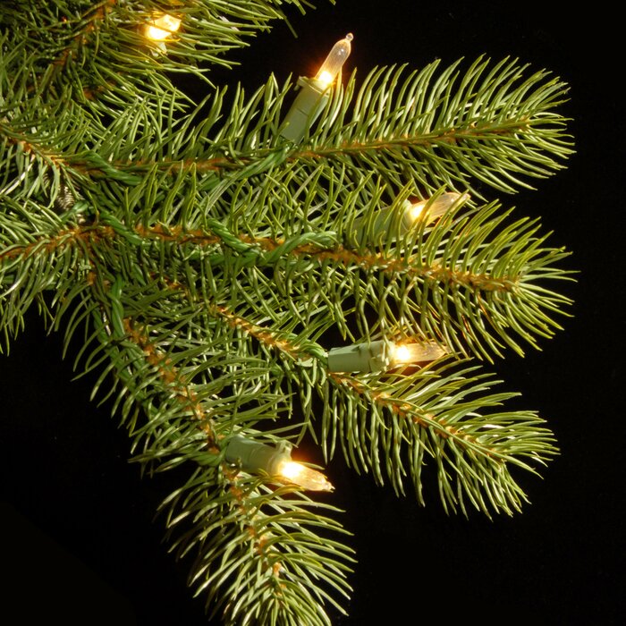 10' Green Fir Christmas Tree with Clear/White Lights