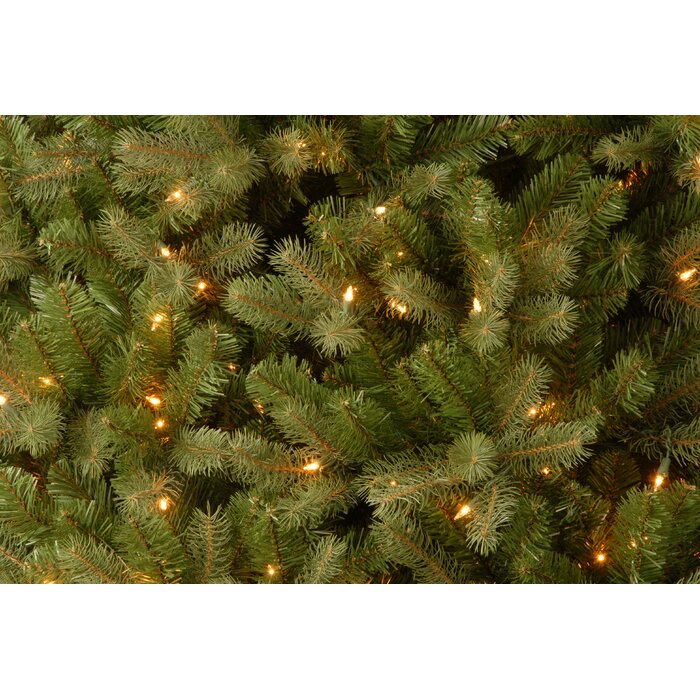 10' Green Fir Christmas Tree with Clear/White Lights