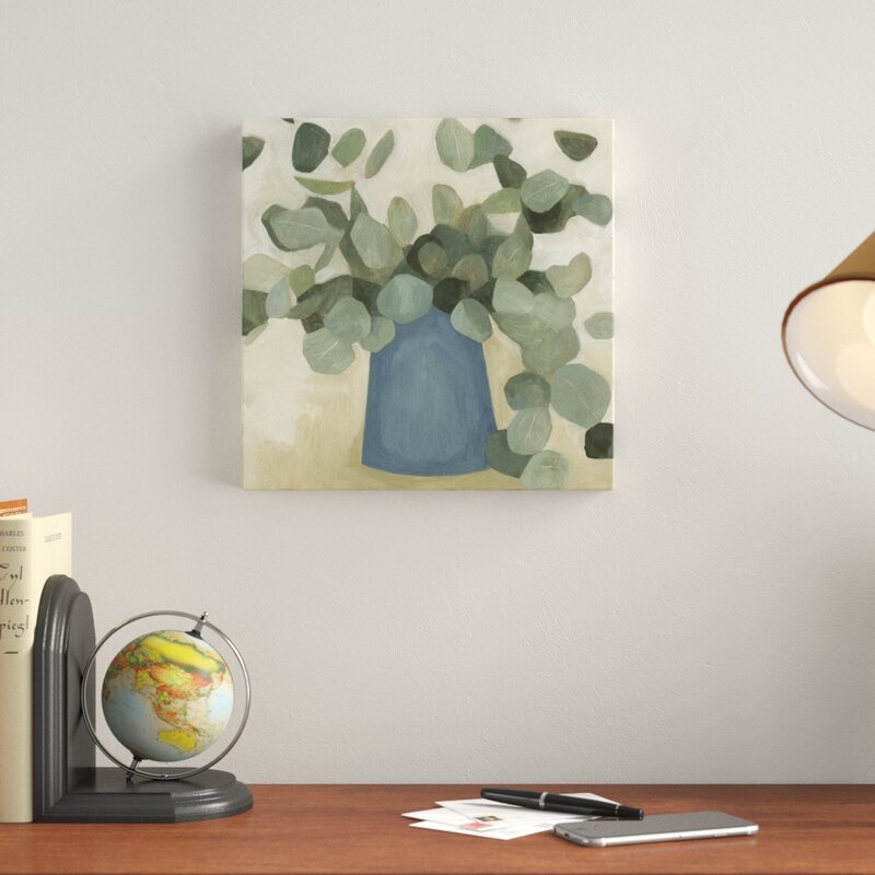 'Greenery Still Life VI' Painting on Canvas AT205