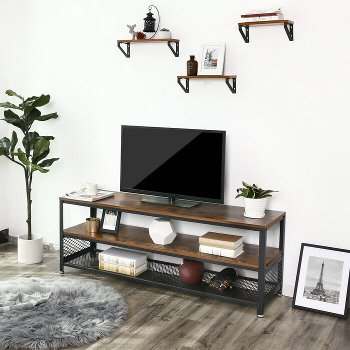 Rustic Brown Grenier TV Stand for TVs up to 65"