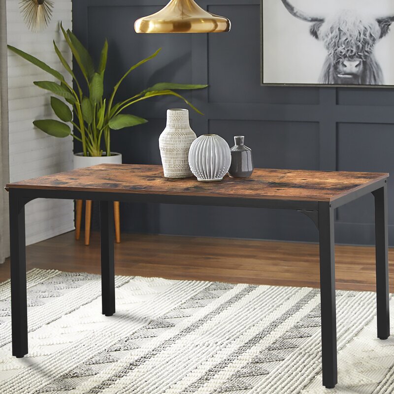 29.5" H x 55.1" L x 23.6" W Grimaldo 23.6" Dining Table EJ805