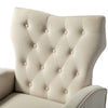 37'' H x 28'' W x 32.5'' D Groombridge Upholstered Wingback Chair