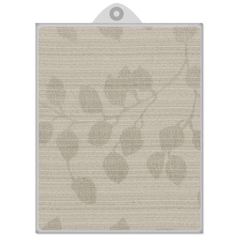 84" x 60" Taupe Guarniero Floral Tablecloth SC891