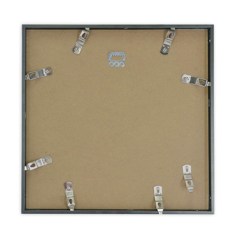 Black Gustafson Aluminum Vinyl Record Cover Picture Frame (Set of 4) CL490