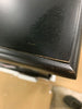BLACK TRANSITIONAL 4 DOOR GLASS ACCENT CABINET 950639CO pt1279