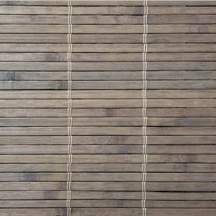 22"W x 64"L Driftwood Gyala Semi-Sheer Roman Shade