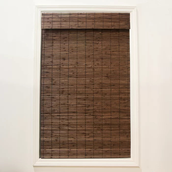 35.5"W x 64"L Gyala Semi-Sheer Roman Shade