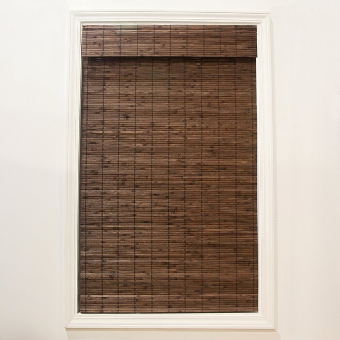 Cocoa Gyala Semi-Sheer Roman Shade