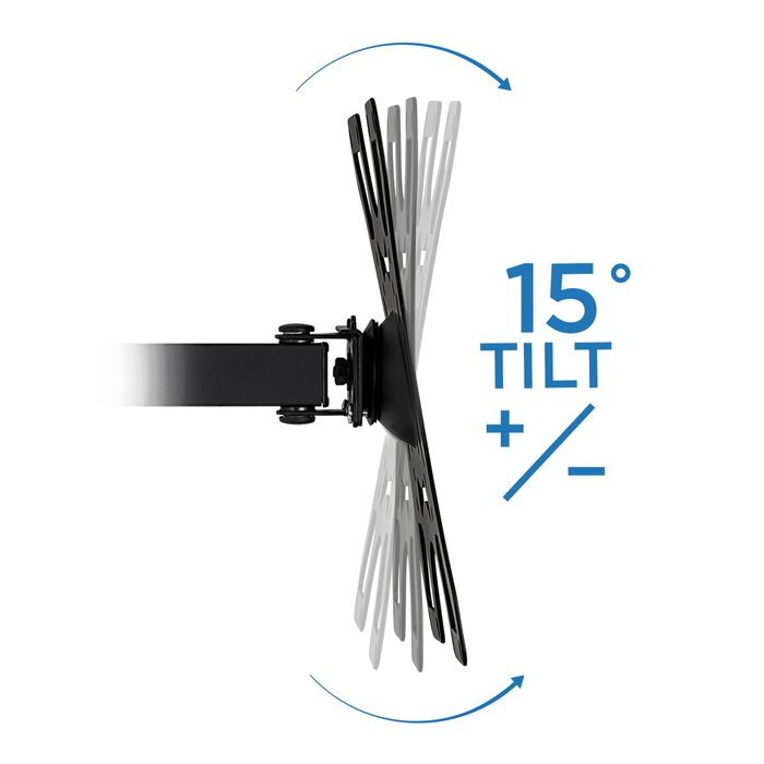 Black Hahn TV Bracket  Wall Mount for 13"-42" Screens K7026