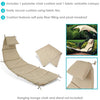 Hanging Indoor/Outdoor Lounge Chair Replacement Cushion Set