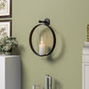 Hanging Tall Iron Wall Sconce (#K2159)