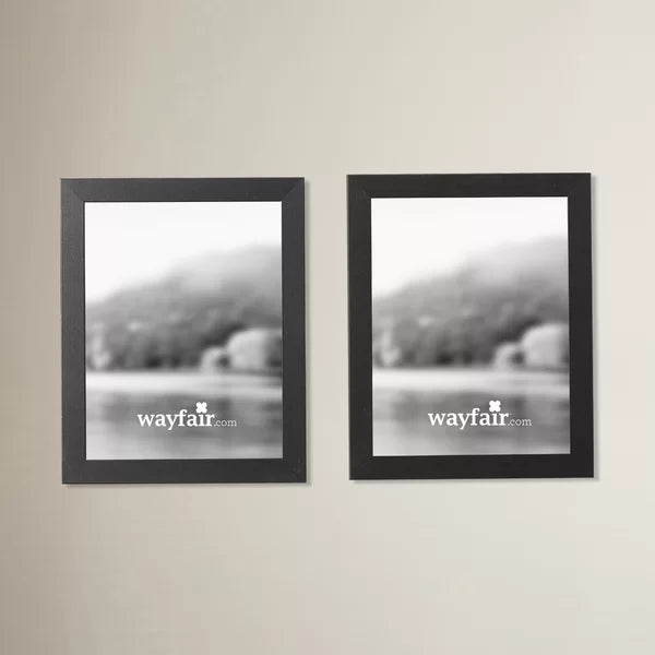 Black / Brazilian Walnut Harbaugh Complete Picture Frame 20"X24", set of 2