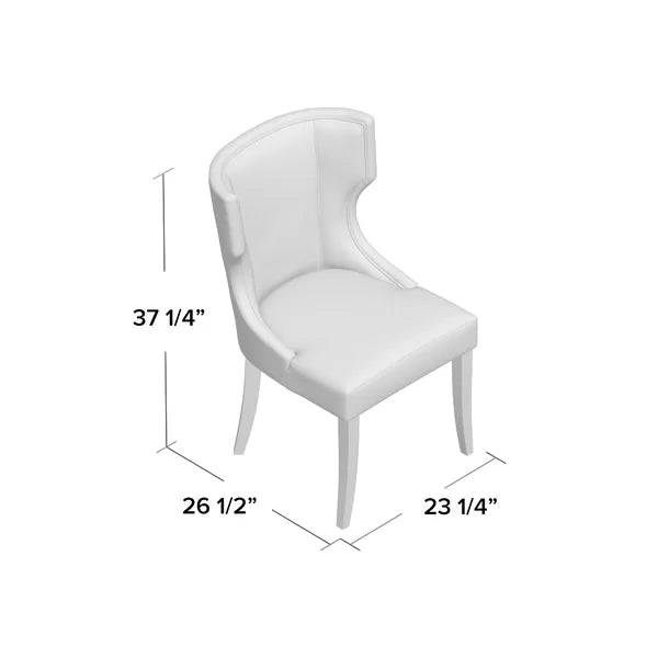 Harriman Upholstered Wingback Side Chair