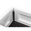 hassan self-watering plastic planter box with trellis White Hassan Self-Watering Plastic Planter Box with Trellis HB342 – Salvage & Co Indy