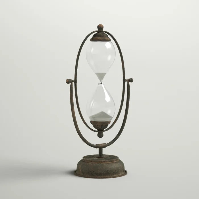 Black Havana Timeless Hourglass Decor