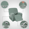 Hayneville Box Cushion Recliner Slipcover