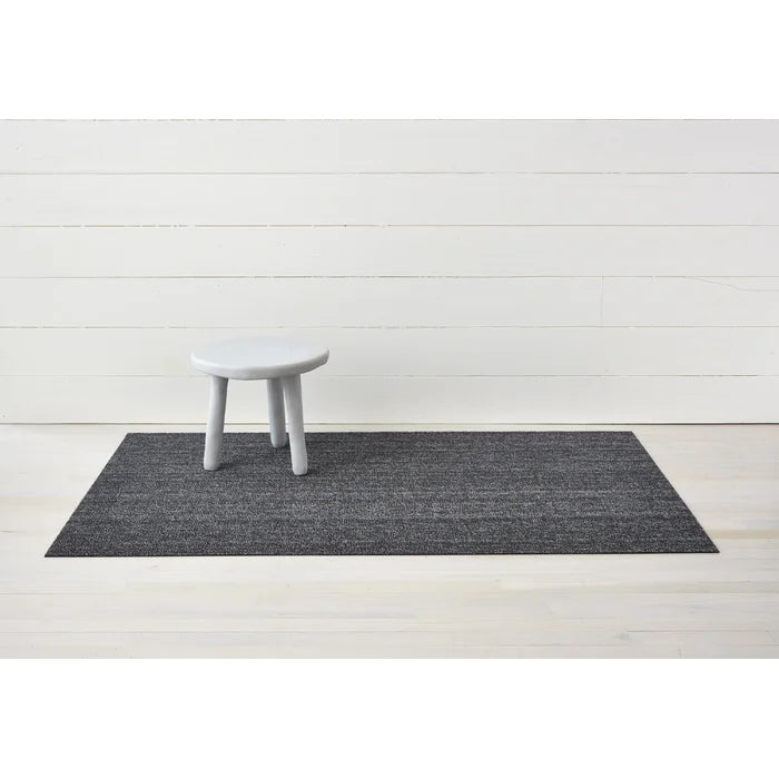 0.27" H x 24" W x 36" D Heathered Shag Non-Slip Outdoor Door Mat