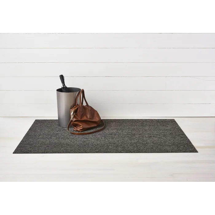 0.27" H x 24" W x 36" D Heathered Shag Non-Slip Outdoor Door Mat