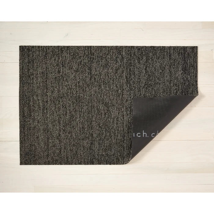 0.27" H x 24" W x 36" D Heathered Shag Non-Slip Outdoor Door Mat