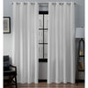 Heil Aaliyah Solid Color Semi-Sheer Grommet Curtain Panels (Set of 2) LC130