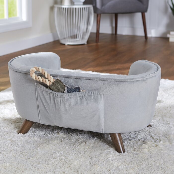 Gray Heisler Dog Sofa