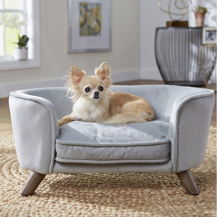 Gray Heisler Dog Sofa