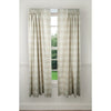 Helgeson Tailored 100% Cotton Plaid Semi-Sheer Rod Pocket Curtain Panels, 41