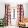 Hello Sayang Tyger Floral Blackout Rod Pocket Single Curtain Panel B125-HAS158