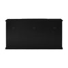 Black Hennigan 59.75'' Wide 3 Drawer Sideboard