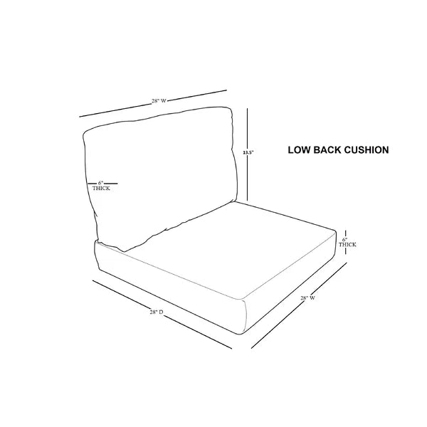 Highland Dunes - Piece Outdoor Cushion Cover, set of 3