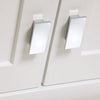 White Higuera 24'' W x 33'' H x 8'' D Solid Wood Wall Mounted Bathroom Cabinet