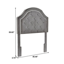 Load image into Gallery viewer, Hille Upholstered Panel Headboard (#8017)
