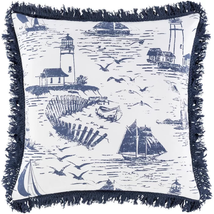 22" x 22" Hilma Square Cotton Pillow Cover, (Set of 3)