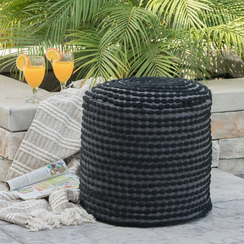 Hinkel Outdoor Pouf Ottoman 2301